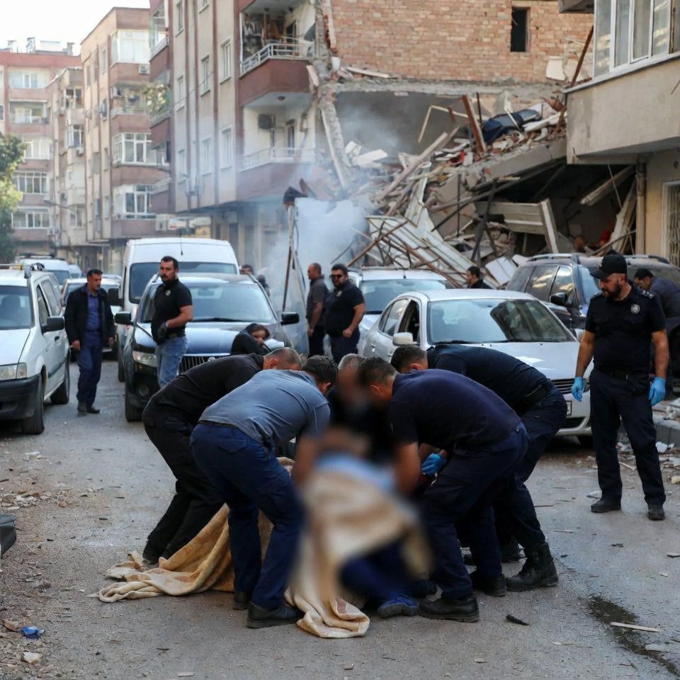 Ataşehir'de Doğal Gaz Patladı: Bir Yaralı