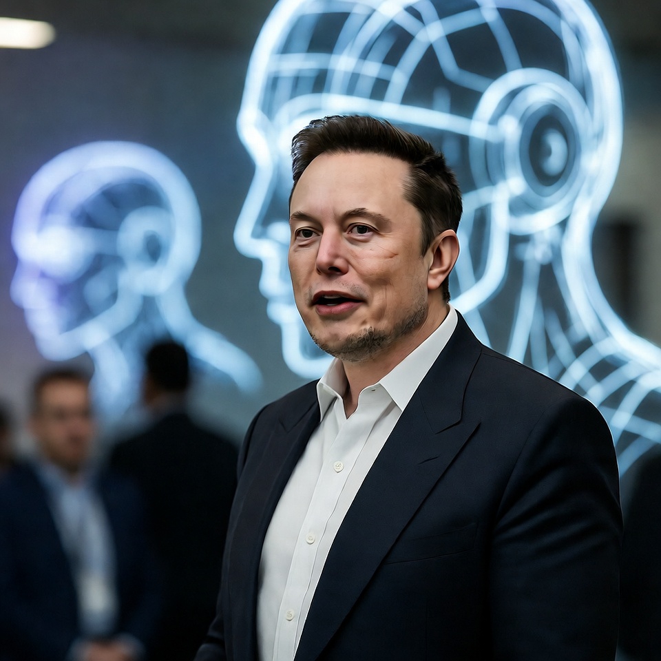 Elon Musk'tan Gelecek Uyarısı: Yapay Zeka 5 Yılda İnsanlığı Aşacak!