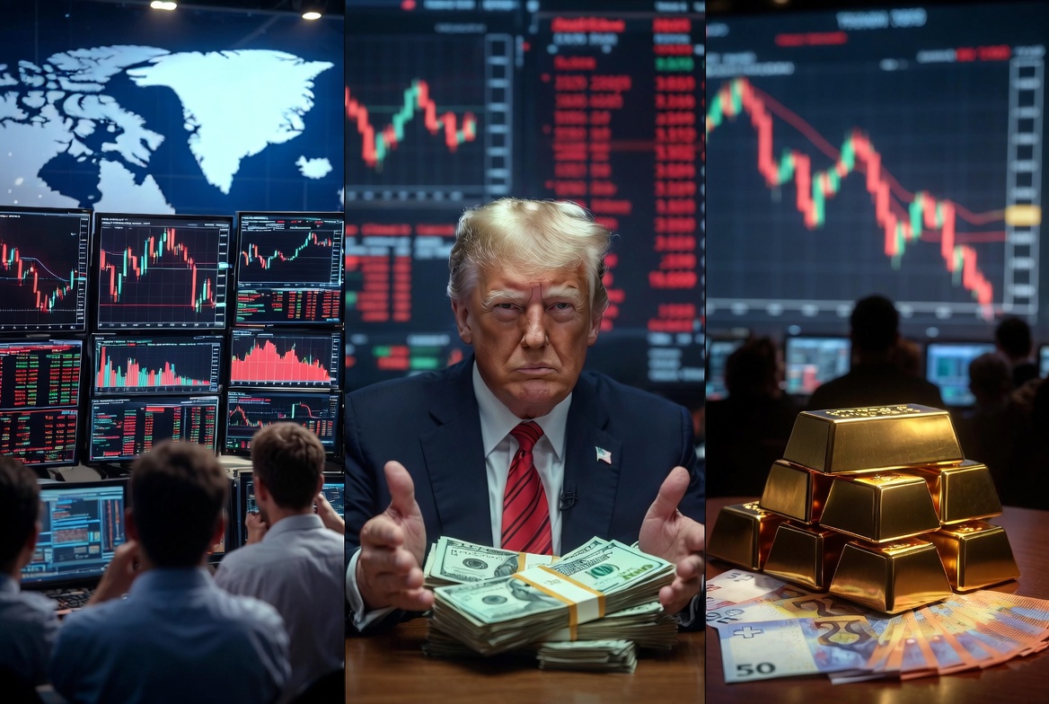 Grönland Gerginliği Piyasaları Vurdu: ABD Varlıkları Sert Düştü