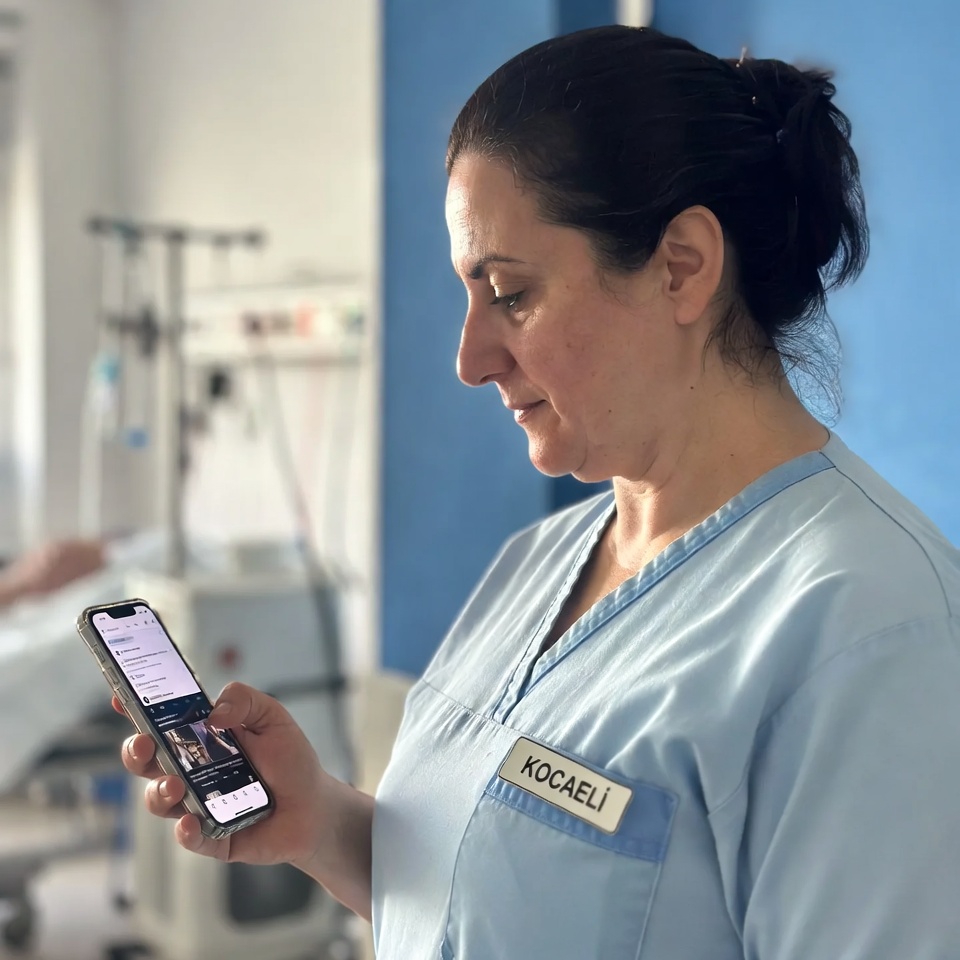 Kocaeli'deki Bir Sağlık Çalışanına Sosyal Medya Paylaşımları Nedeniyle Soruşturma